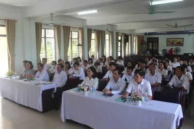 Chi bộ trường THCS và THPT Nguyễn Khuyến tổ chức Hội nghị sơ kết giữa nhiệm kỳ 2020-2025